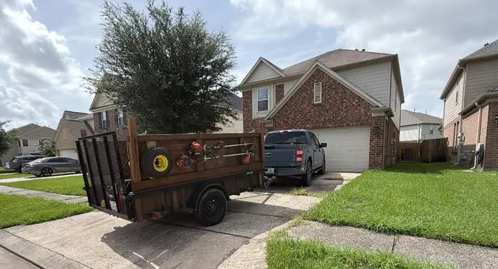 Initial grass cut (1–10,000 sf) — Condition / damage