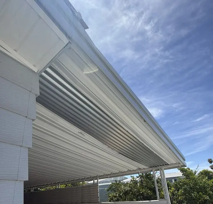 Permanent roof repair / patching — Condition / damage
